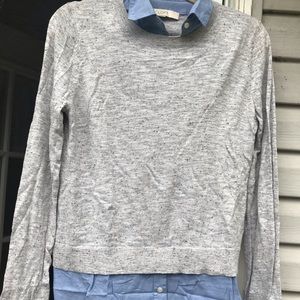 Loft Size: M Long Sleeve light Weight Sweater.